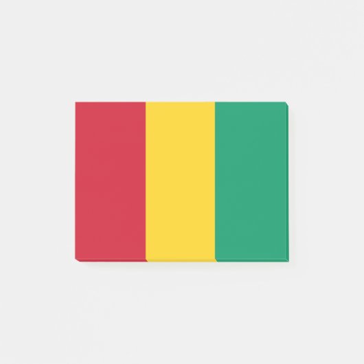 Guinese vlag post-it® notes (Voorkant)