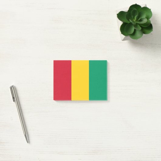 Guinese vlag post-it® notes (Kantoor)