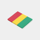 Guinese vlag post-it® notes (Schuin)