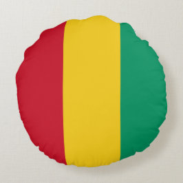 Guinese vlag rond kussen