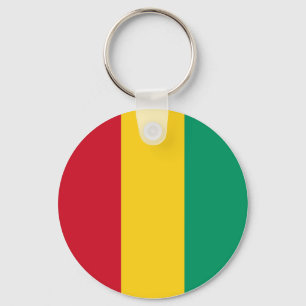Guinese vlag sleutelhanger
