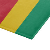 Guinese vlag snijplank (Hoek)