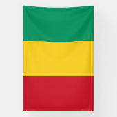 Guinese vlag spandoek (Verticaal)
