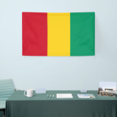 Guinese vlag spandoek (Beurs)