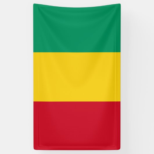 Guinese vlag spandoek (Verticaal)