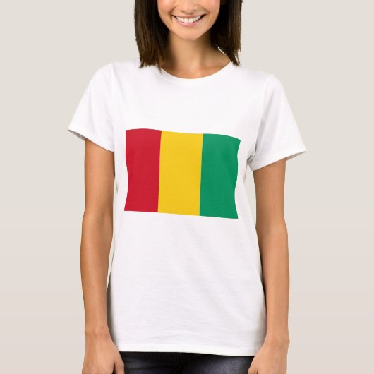 Guinese vlag t-shirt (Voorkant)