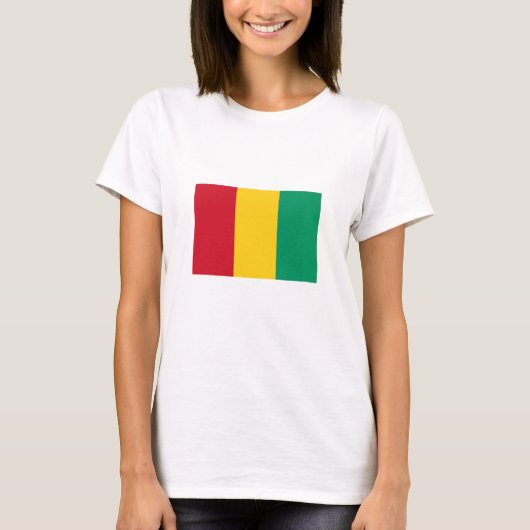 Guinese vlag t-shirt (Voorkant)