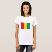 Guinese vlag t-shirt (Voorkant volledig)