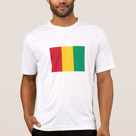 Guinese vlag t-shirt (Voorkant)