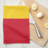 Guinese vlag theedoek (Quarter Fold)