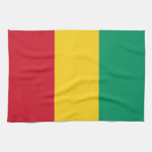 Guinese vlag theedoek (Horizontaal)