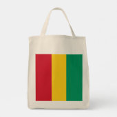 Guinese vlag tote bag (Achterkant)