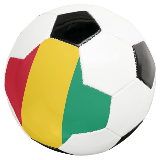 Guinese vlag voetbal (Drie kwart)
