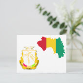 Guinese wapenstilstand GN Briefkaart (Staand voorkant)
