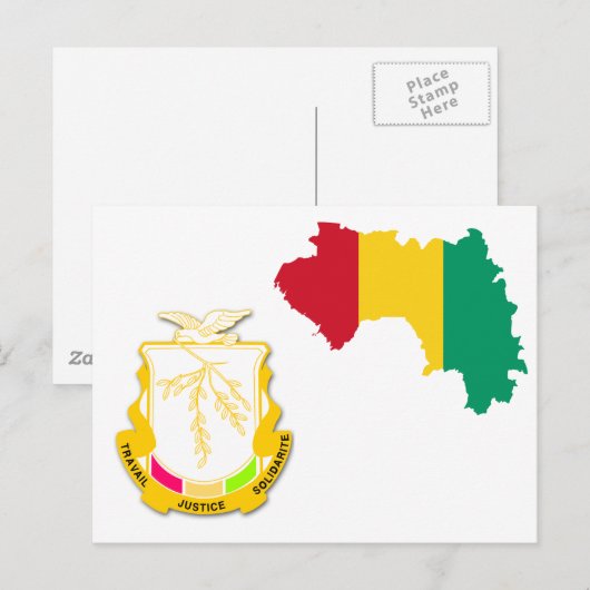 Guinese wapenstilstand GN Briefkaart (Voorkant / Achterkant)