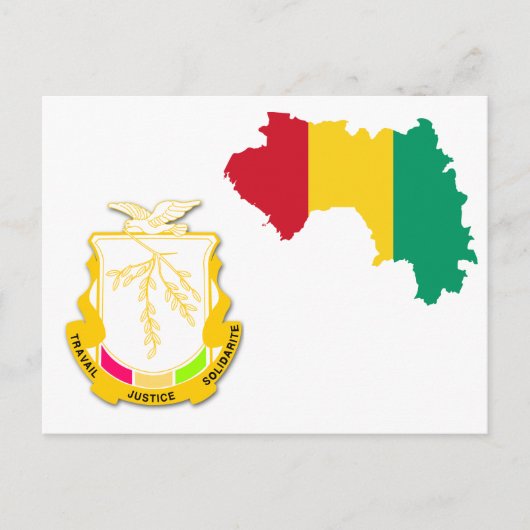 Guinese wapenstilstand GN Briefkaart (Voorkant)
