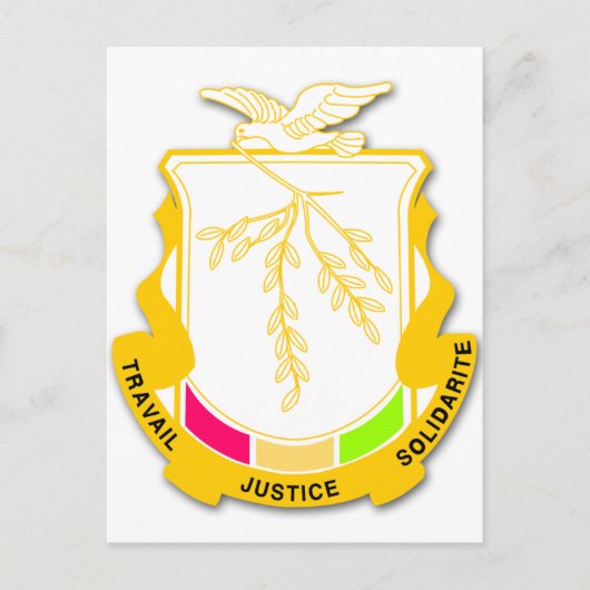 Guinese wapenstilstand GN Briefkaart (Voorkant)