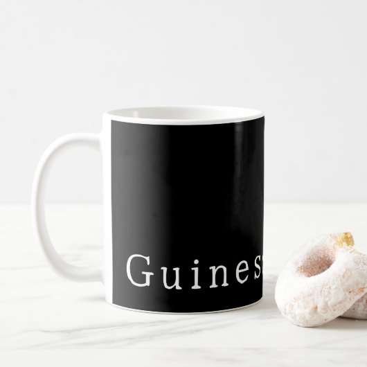 Guiness Coffee Mok (Met donut)