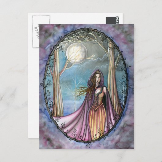 Guinevere Briefkaart Sprookjeskoning Arthur Legend (Voorkant / Achterkant)