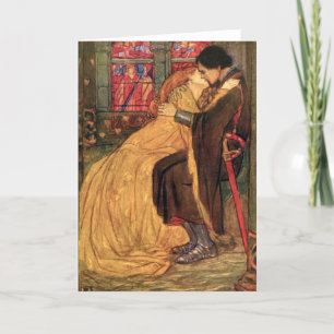 Guinevere door Florence Harrison Vintage Bedankkaart