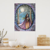 Guinevere Fantasy Sprookje Poster Print (Keuken)