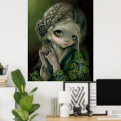 Guinevere had groene ogen ART PRINT Jasmine Becket (Thuiskantoor)