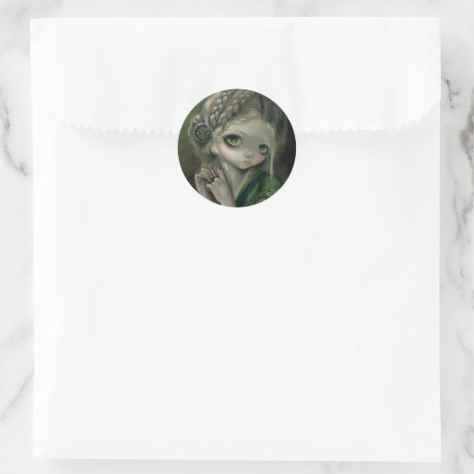 "Guinevere had groene ogen" Sticker (Tas)