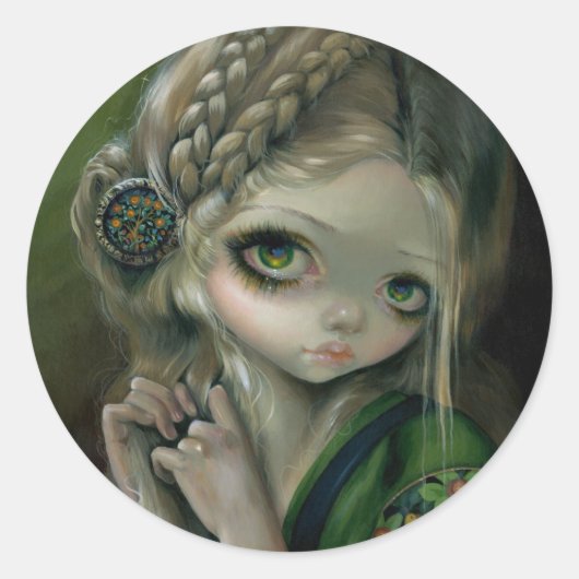 "Guinevere had groene ogen" Sticker (Voorkant)