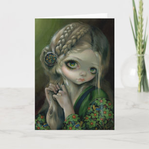 Guinevere had groene ogen Wenskaart Kaart