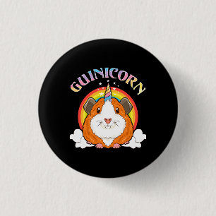 Guinicorn Guinea Pig Unicorn Costume Ronde Button 3,2 Cm