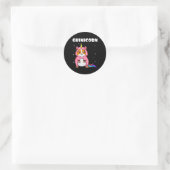 Guinicorn Ronde Sticker (Tas)