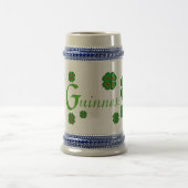 Guinness Ale Irish, Ierland shamrock, klaver Bierpul (Center)