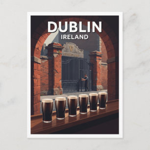 Guinness Brouwerij Poorten, St. James's Gate Dubli Briefkaart
