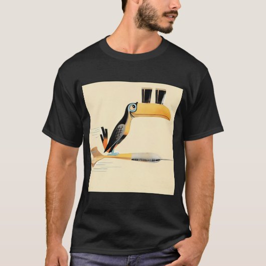 Guinness Darts Toekan T-shirt (Voorkant)