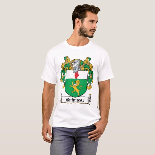 Guinness Family Crest T-shirt (Voorkant volledig)