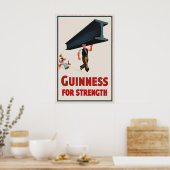 Guinness For Strength Poster Print  John Gilroy (Keuken)