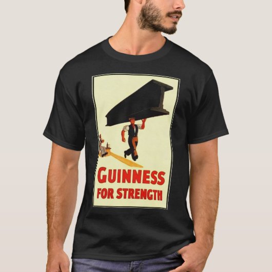Guinness for Strength Poster T-shirt (Voorkant)