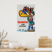 Guinness Him Strong - Vintage Poster Prints (Keuken)