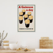 Guinness is goed voor je Poster Print  John Gilroy (Keuken)