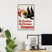 Guinness Kerst Poster Print  John Gilroy (Thuiskantoor)
