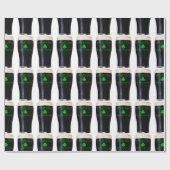 Guinness Pint afbeelding voor het verpakken van pa Cadeaupapier (Vlak)