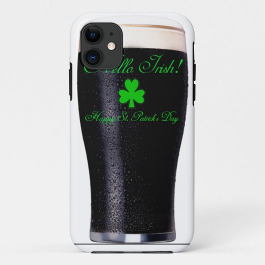 Guinness Pint afbeelding voor iPhone 5 hoesje (Achterkant)