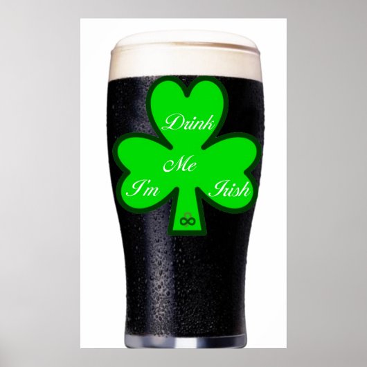 Guinness pint Poster (Voorkant)