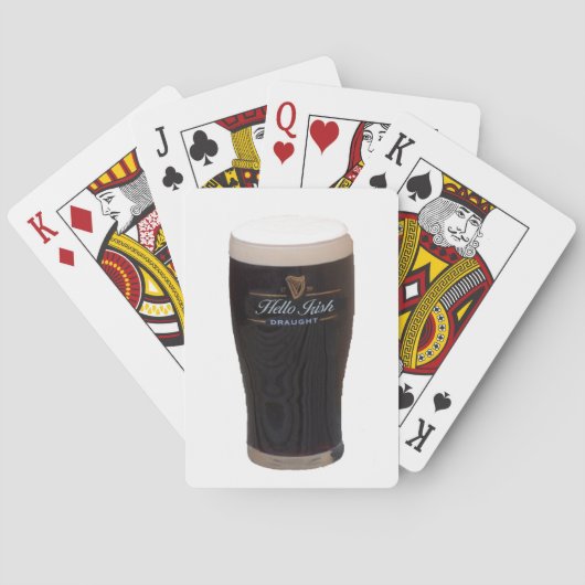 Guinness Pint speelkaarten (Achterkant)