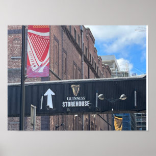Guinness Storehouse Dublin Ierland Europa Poster