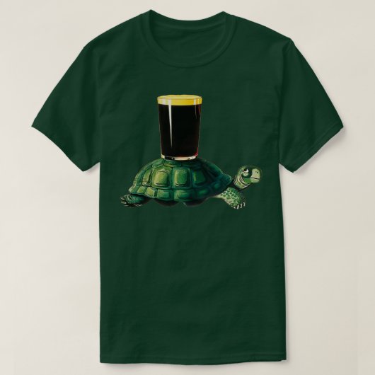 Guinness Turtle 2 T-shirt (Design voorkant)