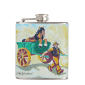 Guinness Vinyl Wrapped Flask Heupfles (Voorkant)