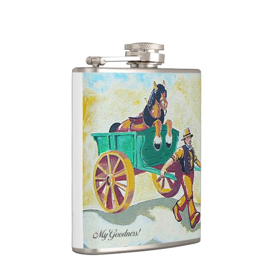 Guinness Vinyl Wrapped Flask Heupfles (Rechts)