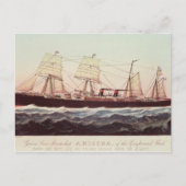 Guion Line Steamship Arizona Briefkaart (Voorkant)