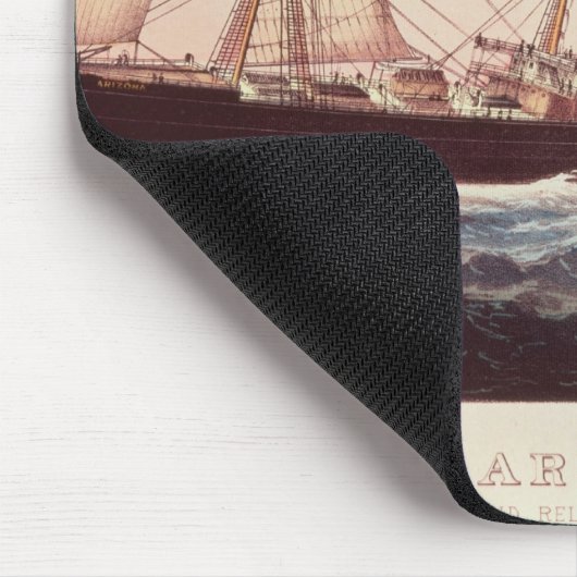 Guion Line Steamship Arizona Muismat (Hoek)